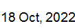 18 OCt, 2022