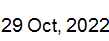 29 Oct, 22