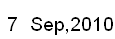 7 sep, 2010