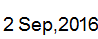 2 Sep, 2016